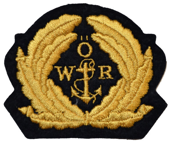 Kappenemblem Stoff bestickt